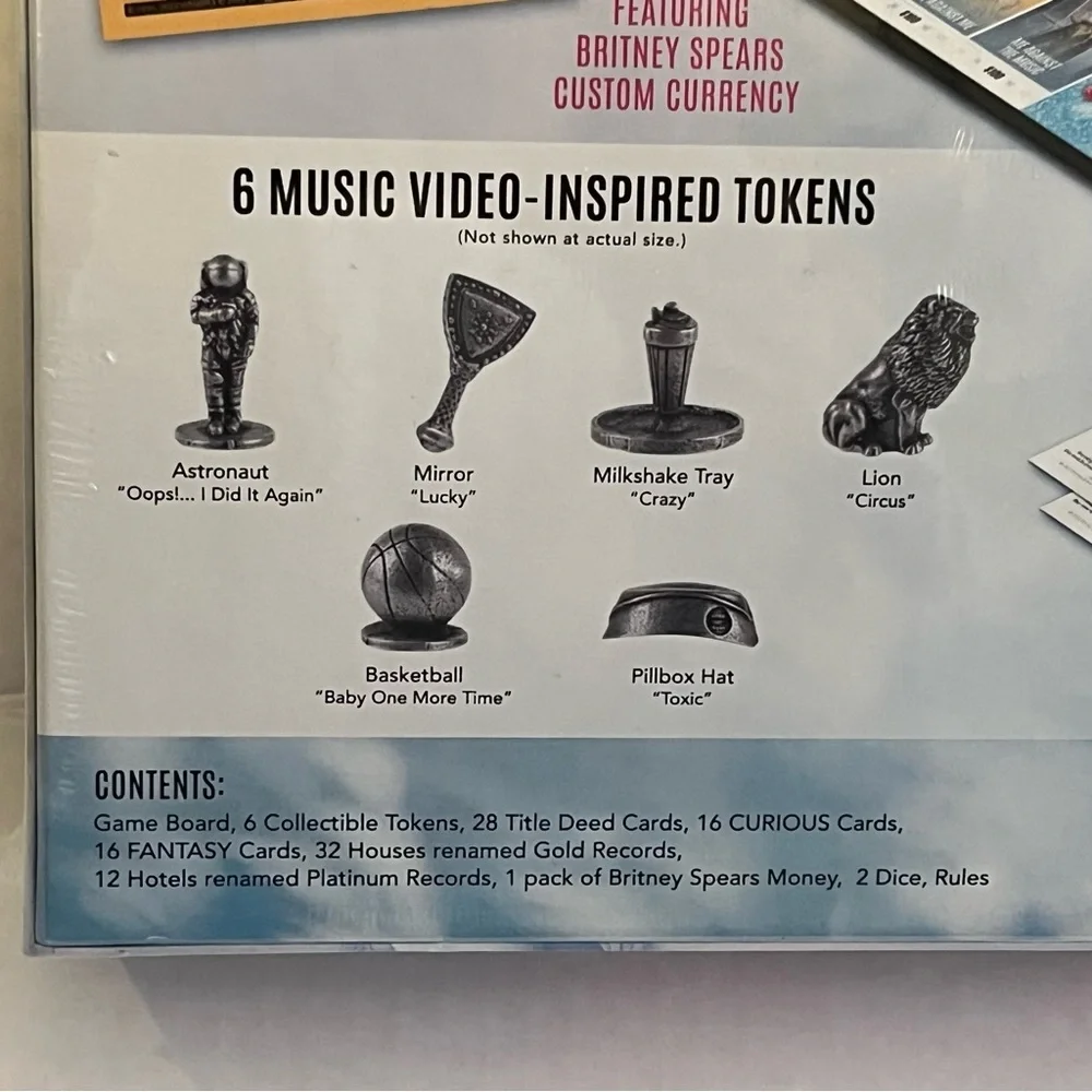 Britney Spears Monopoly Board Game New In Box
Sealed - Picture 5 of 8